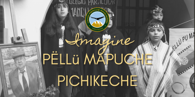 Grupo Pëllü Mapuche Pichikeche canta Imagine de John Lennon