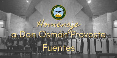 Homenaje del Coro a Don Osmán Provoste Fuentes