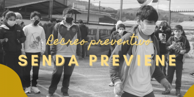 SENDA Previene desarrolla entretenido recreo preventivo en nuestro establecimiento
