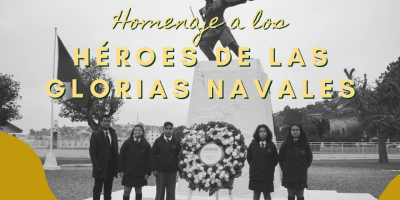 Colegio asiste al homenaje de los héroes de las Glorias Navales