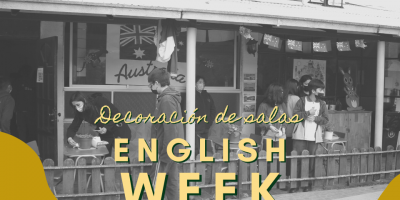 Semana del Inglés – Decoración de salas