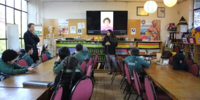 Nuestro Taller escolar recibe una charla del Club de Ajedrez de Chiguayante